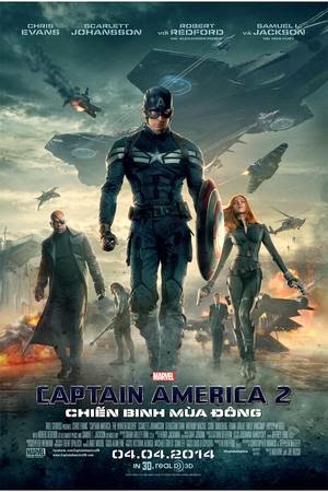 Poster Phim Chiến Binh Mùa Đông (Captain America: The Winter Soldier)