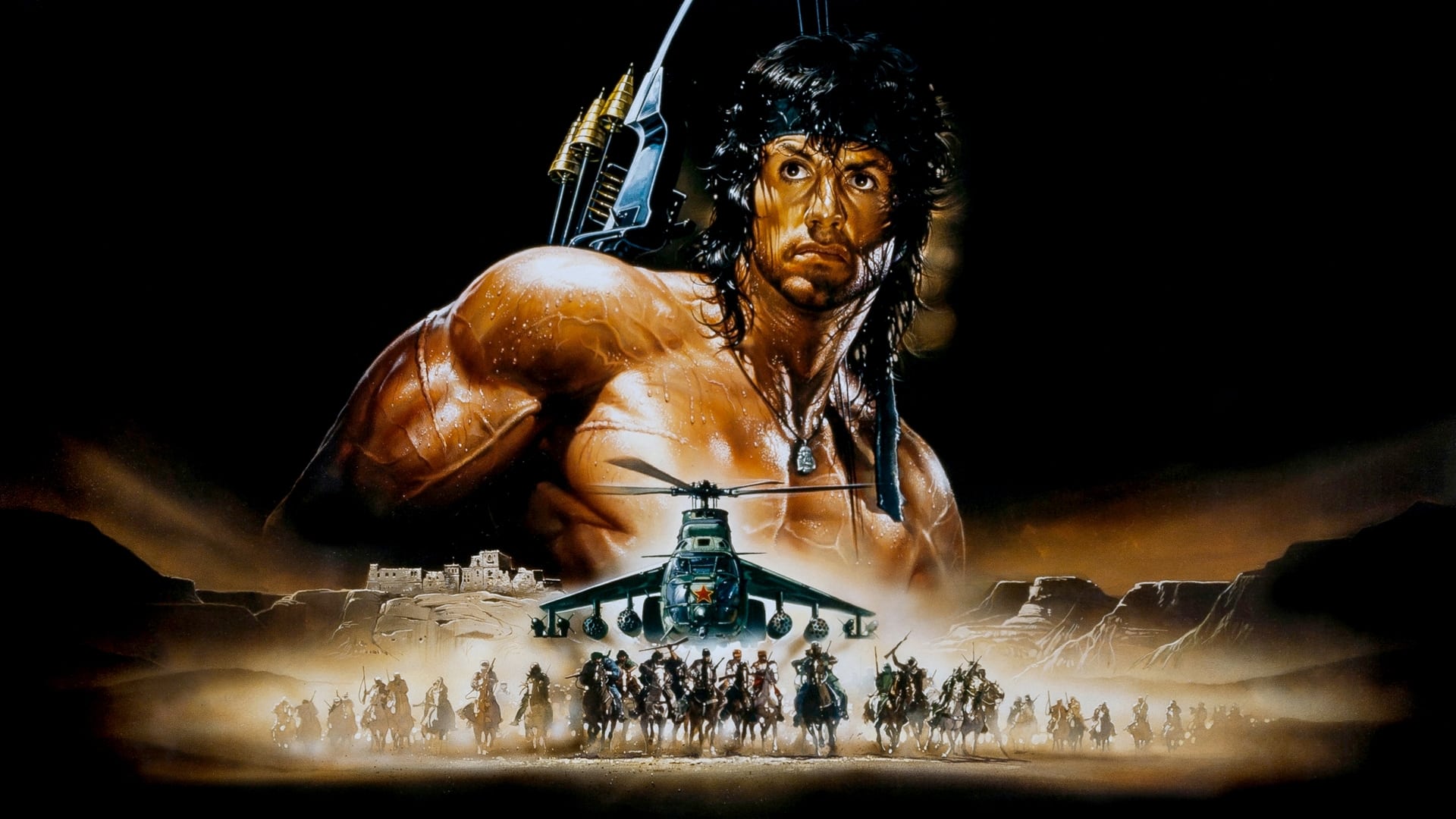 Poster Phim Chiến Binh Rambo 3 (Rambo III)