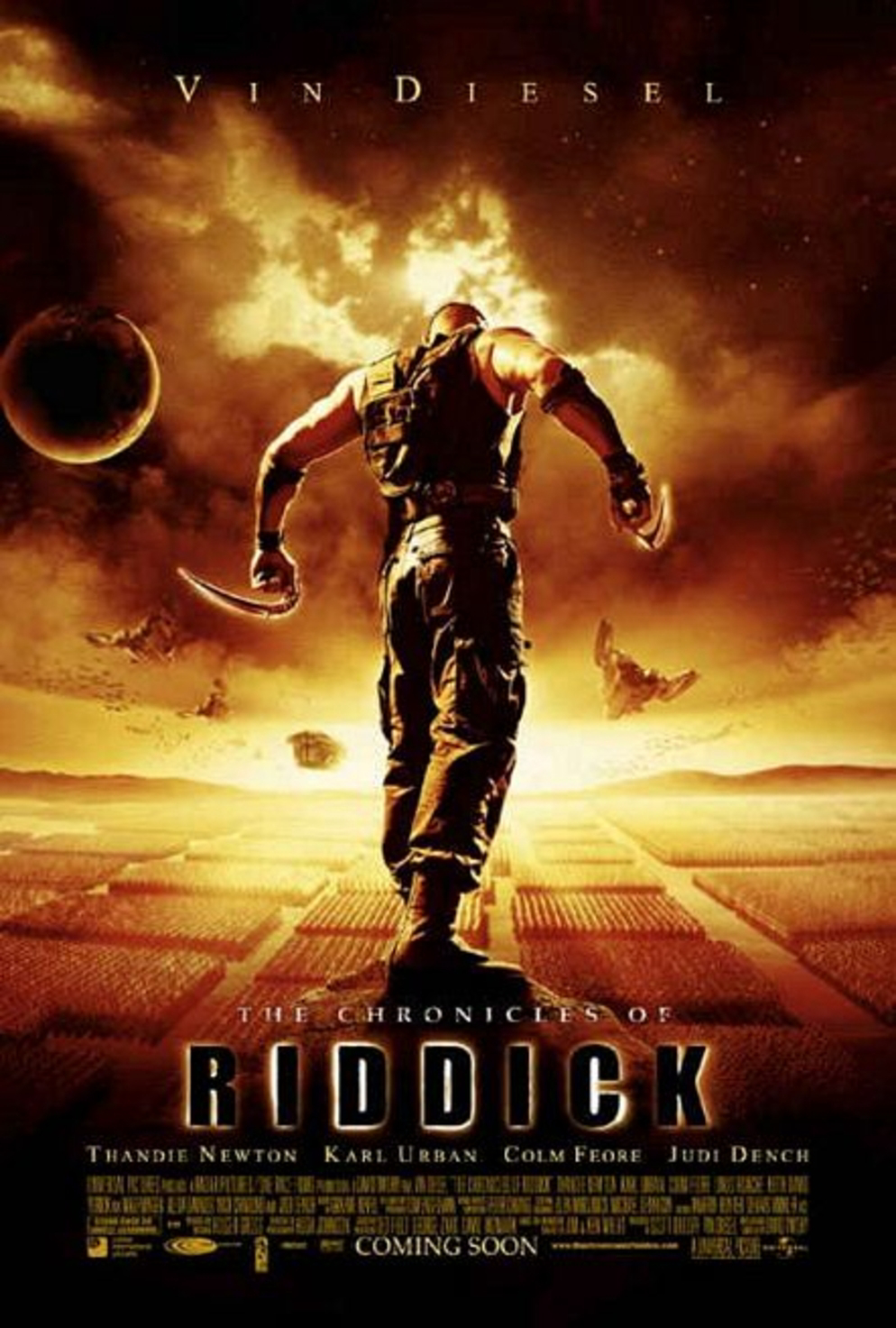 Poster Phim Chiến Binh Riddick (The Chronicles of Riddick)