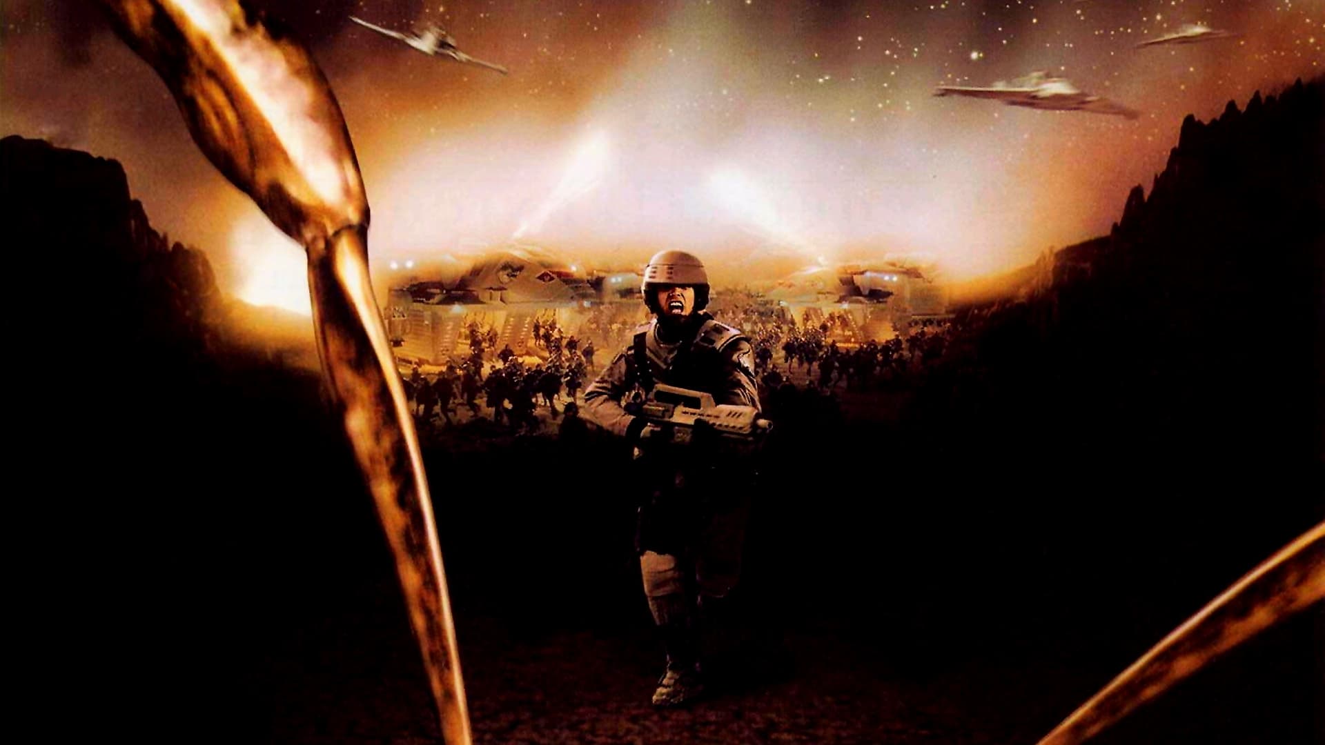 Poster Phim Chiến Binh Tàu Không Gian: Nhện Khổng Lồ (Starship Troopers)