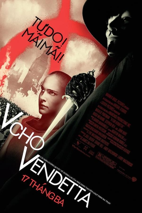 Poster Phim Chiến binh tự do (V for Vendetta)