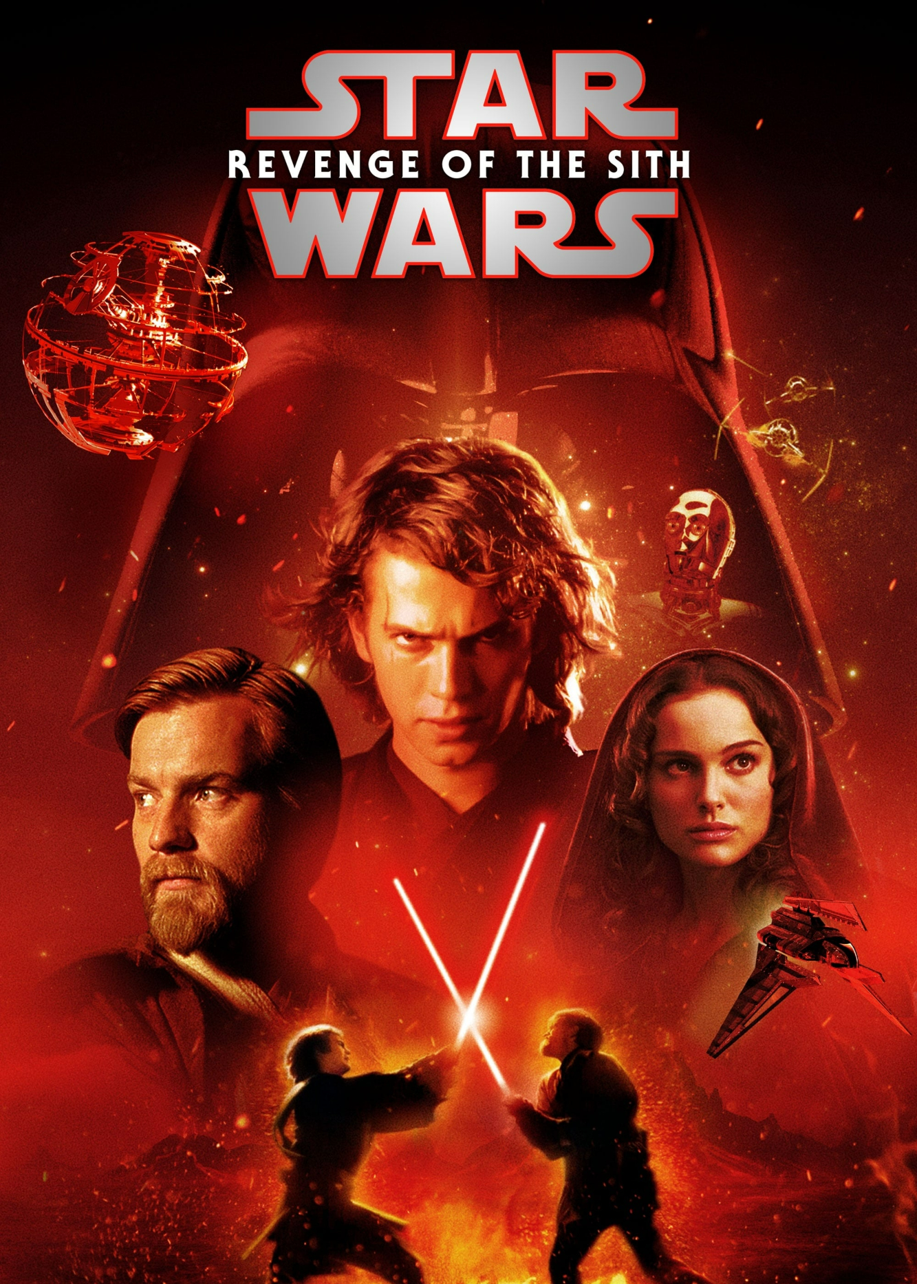 Poster Phim Chiến Tranh Giữa Các Vì Sao 3: Người Sith Báo Thù (Star Wars: Episode III - Revenge of the Sith)