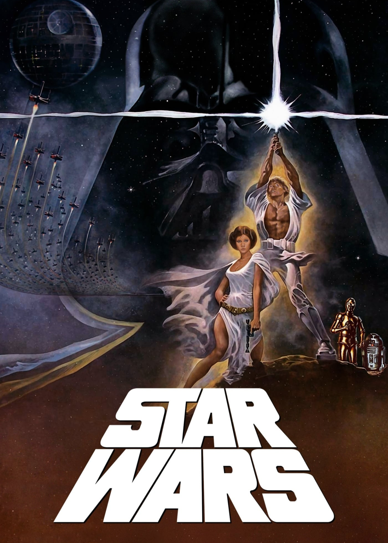 Poster Phim Chiến Tranh Giữa Các Vì Sao Tập 4: Niềm Hi Vọng Mới (Star Wars)