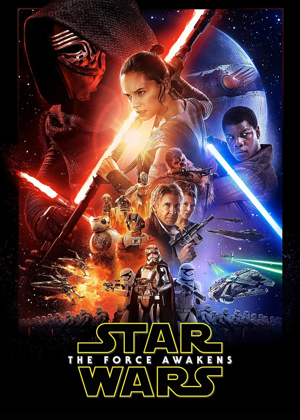 Poster Phim Chiến Tranh Giữa Các Vì Sao Tập 7: Thần Lực Thức Tỉnh (Star Wars: Episode VII - The Force Awakens)
