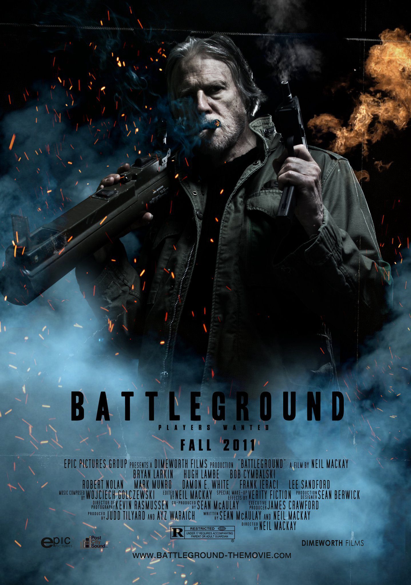 Poster Phim Chiến Trường (Battleground)