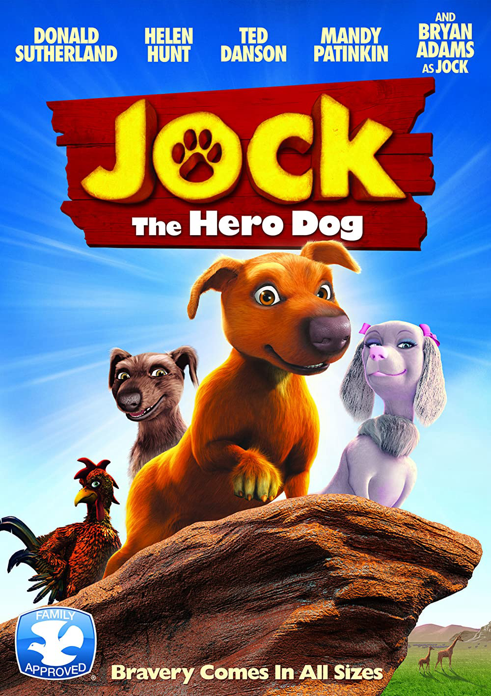 Poster Phim Chú Chó Dũng Cảm (Jock the Hero Dog)