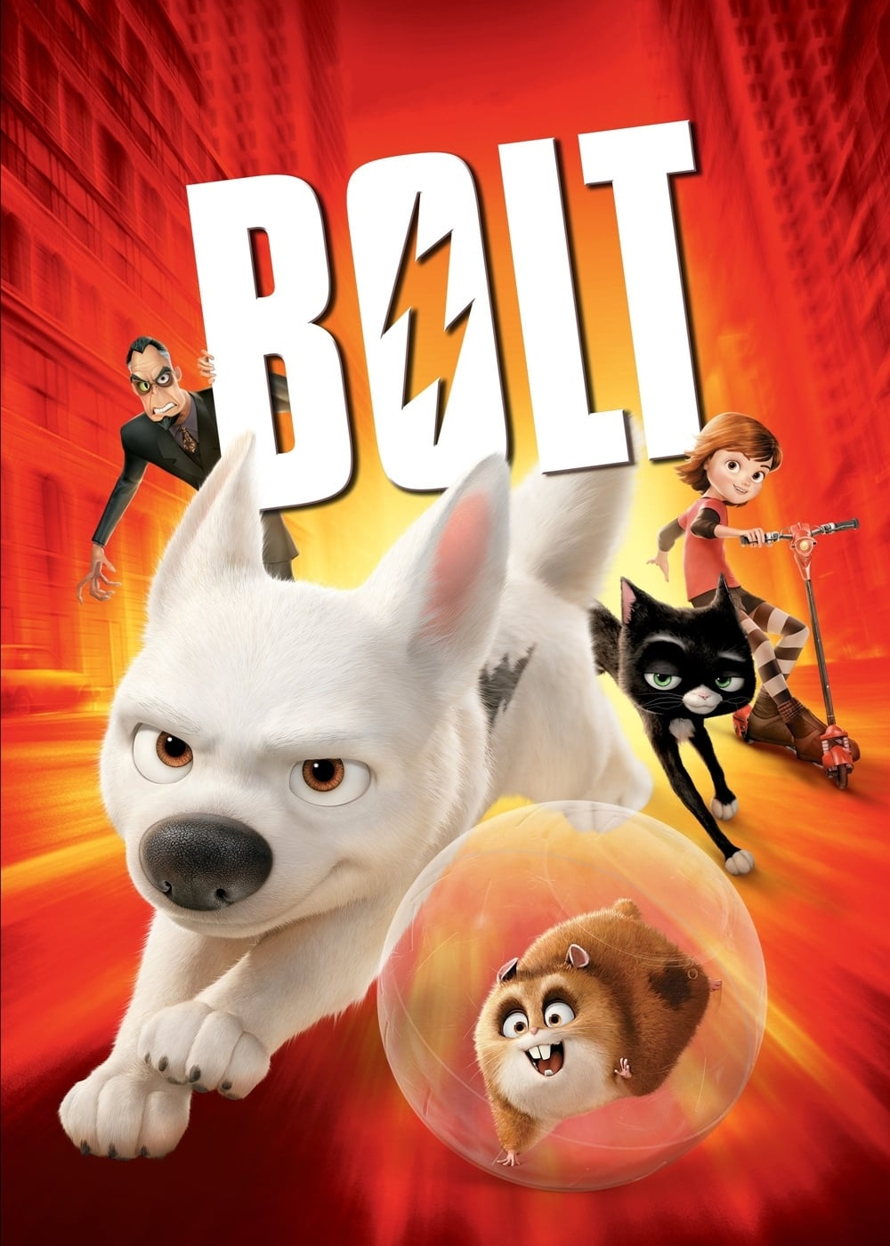 Poster Phim Chú Chó Tia Chớp (Bolt)