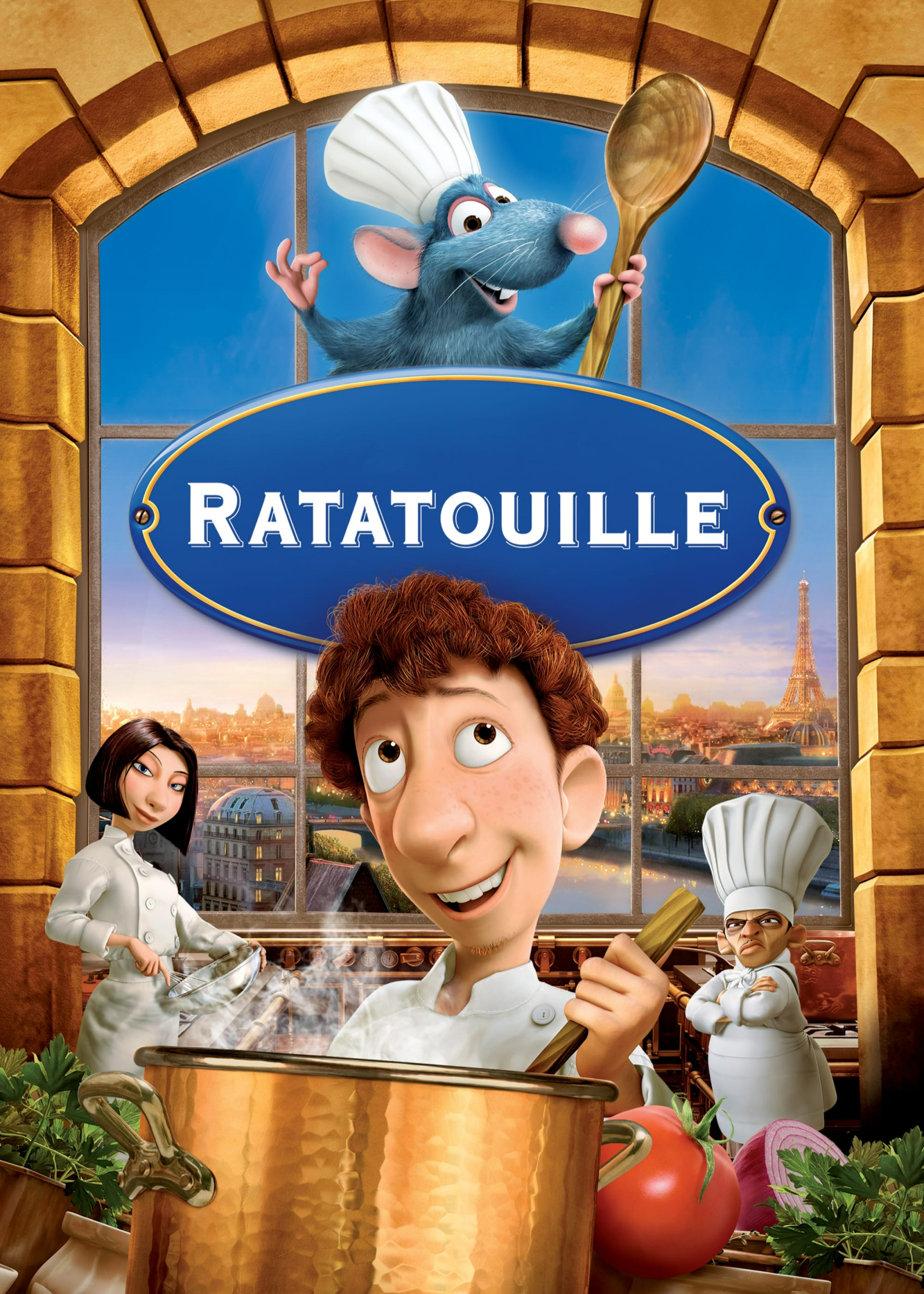 Poster Phim Chú Chuột Đầu Bếp (Ratatouille)