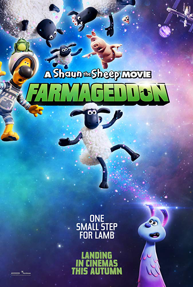 Poster Phim Chú cừu Shaun: Người bạn ngoài hành tinh (A Shaun the Sheep Movie: Farmageddon)