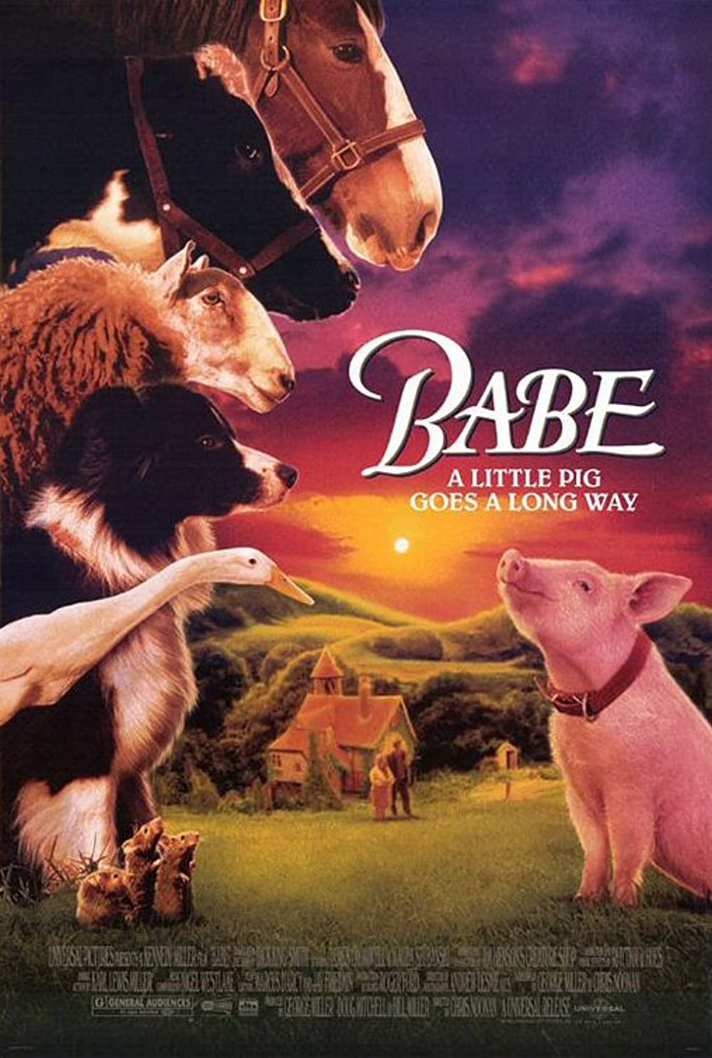 Poster Phim Chú Heo Chăn Cừu (Babe)