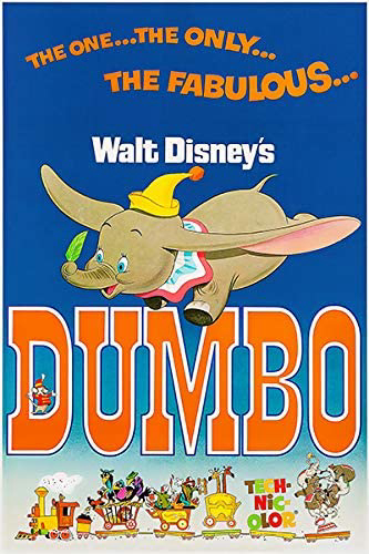 Poster Phim Chú Voi Con Biết Bay (Dumbo)