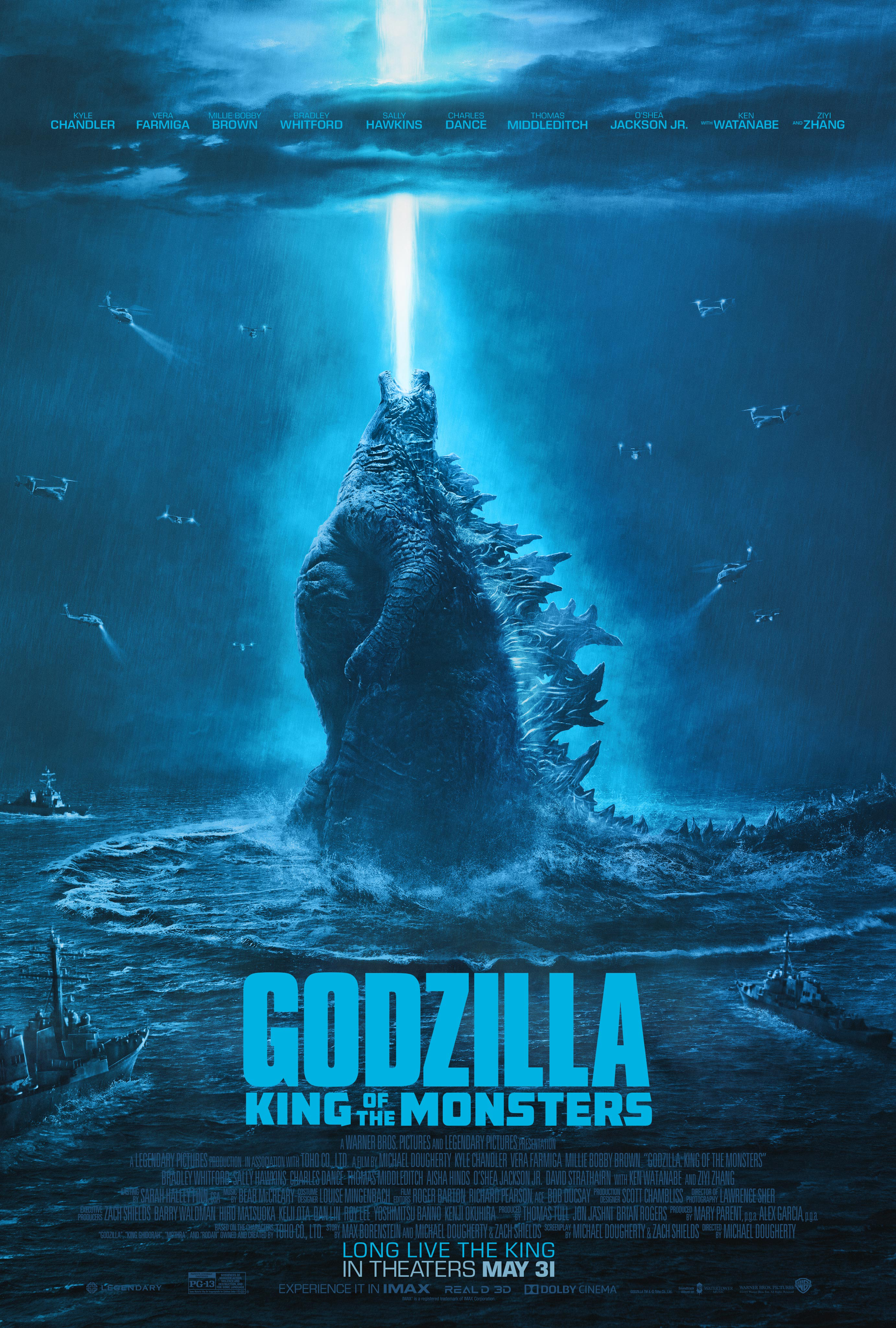Poster Phim Chúa tể Godzilla: Đế vương bất tử (Godzilla: King of the Monsters)
