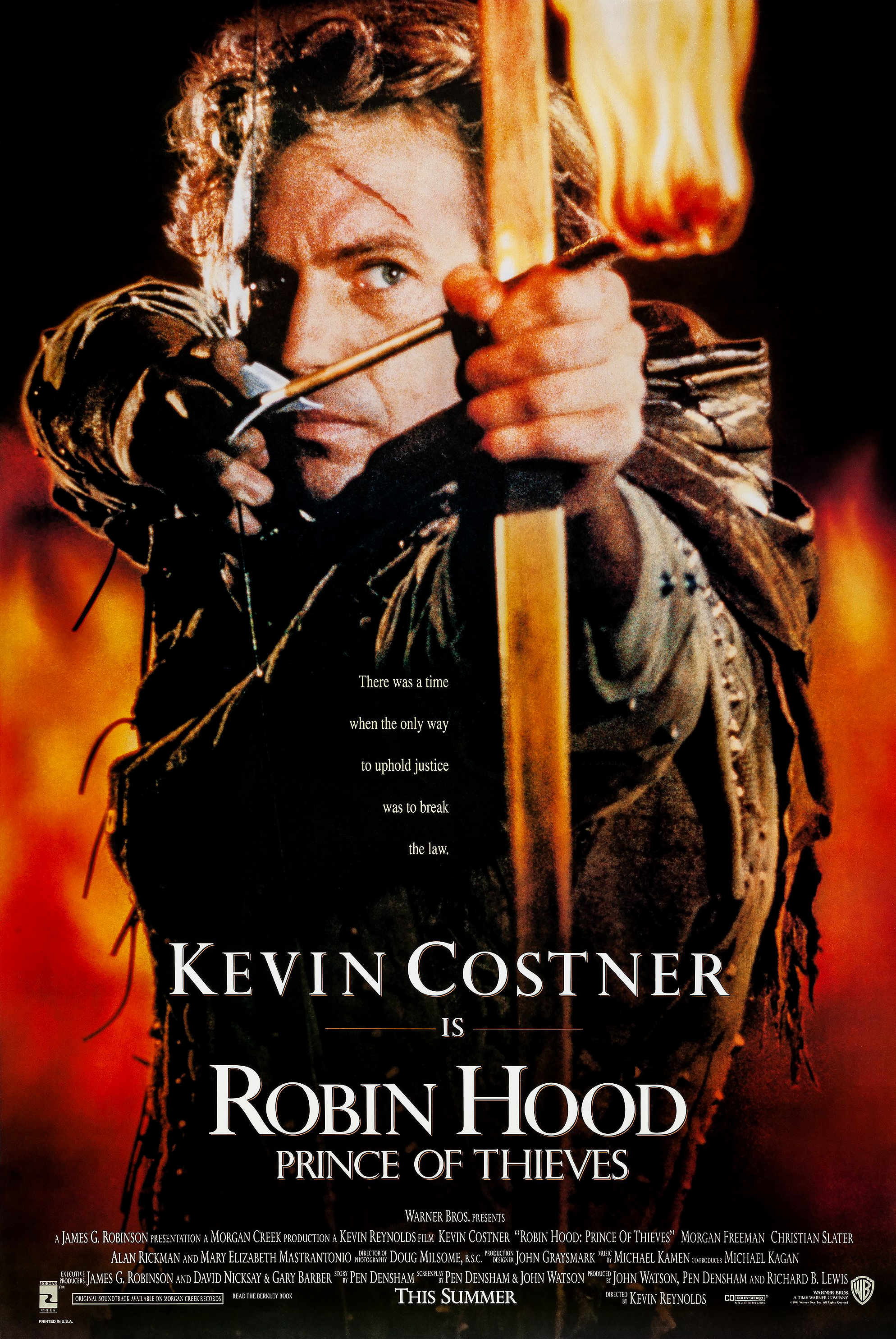 Poster Phim Chúa Trộm Oai Hùng (Robin Hood: Prince of Thieves)