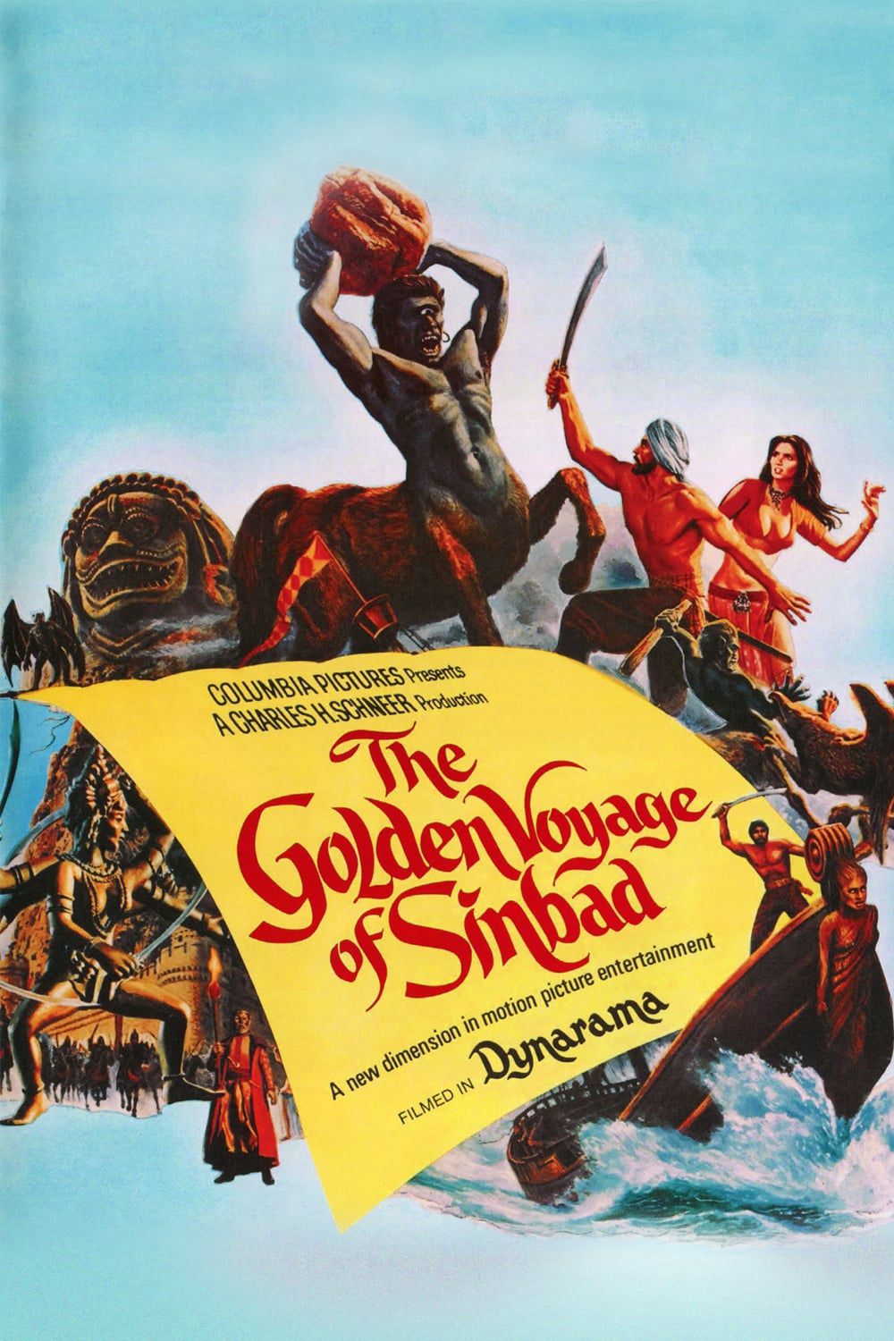 Poster Phim Chuyến Đi Vàng Son của Sinbad (The Golden Voyage of Sinbad)