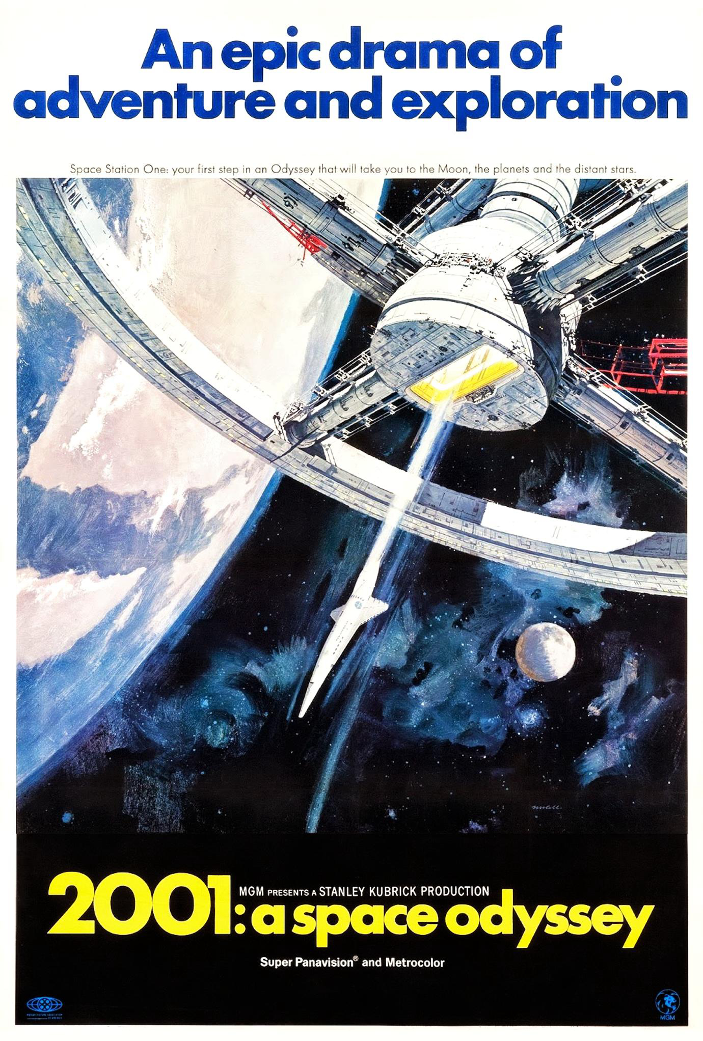 Poster Phim Chuyến Du Hành Không Gian (2001: A Space Odyssey)