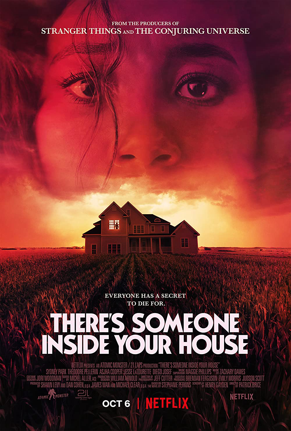 Poster Phim Có ai đó trong ngôi nhà (There's Someone Inside Your House)