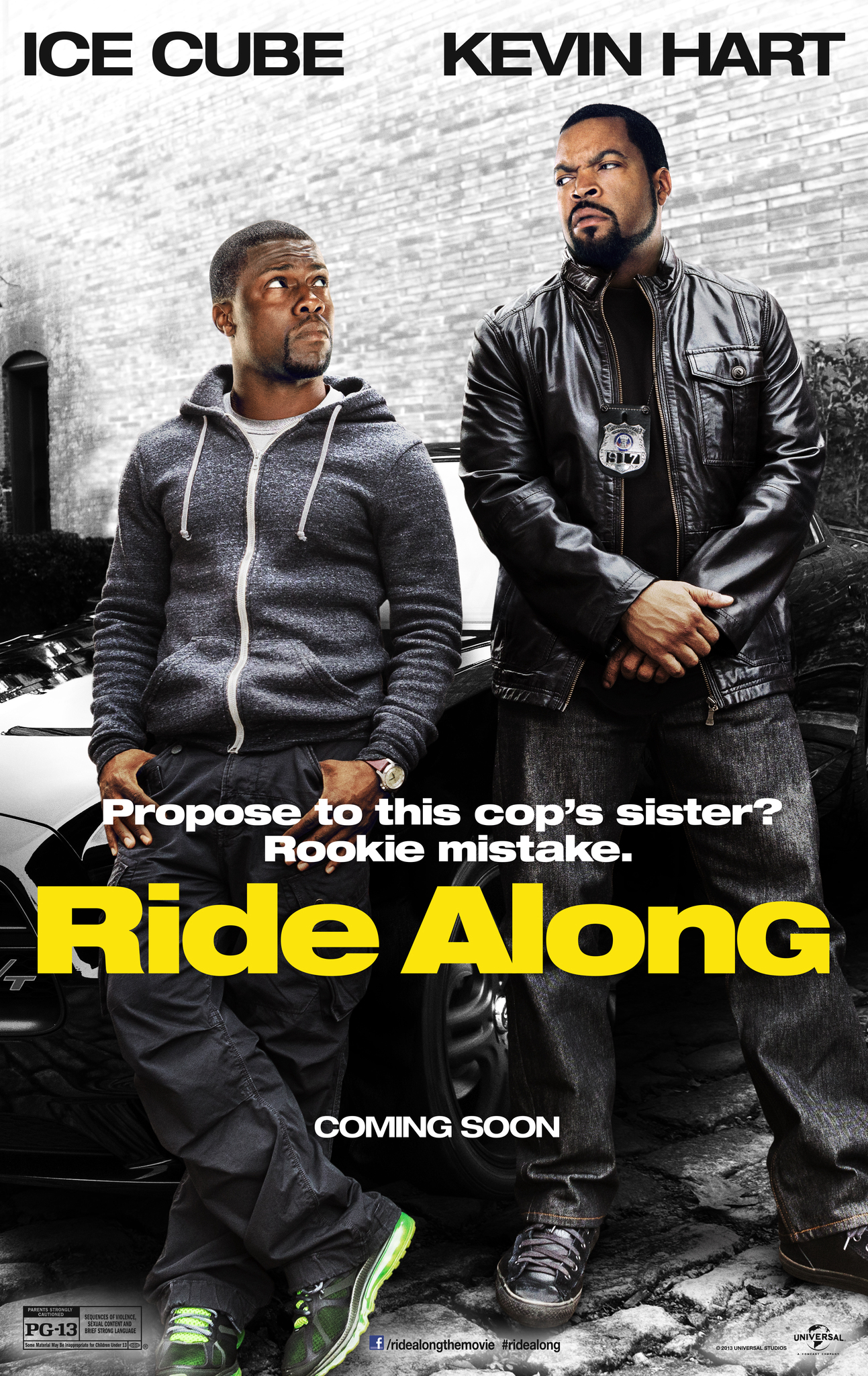 Poster Phim Cớm tập sự (Ride Along)