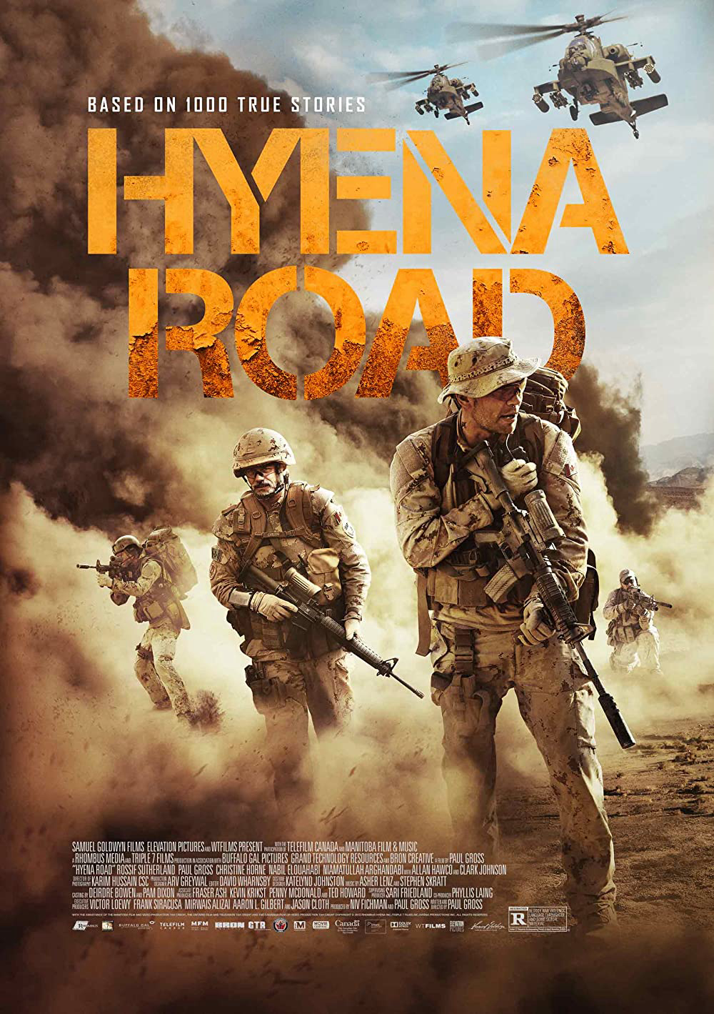 Poster Phim Con Đường Máu Lửa (Hyena Road)