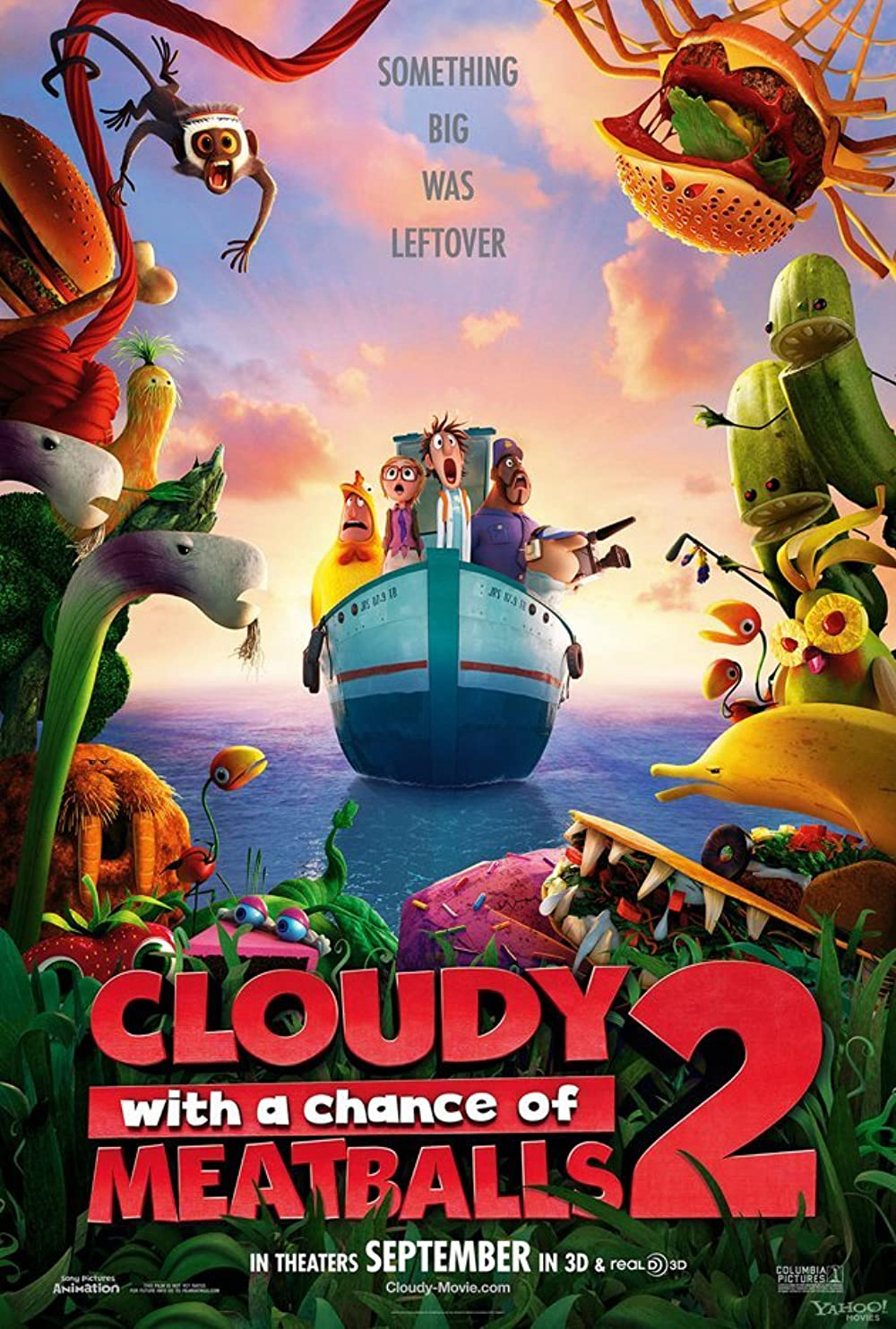 Poster Phim Cơn Mưa Thịt Viên 2 (Cloudy with a Chance of Meatballs 2)