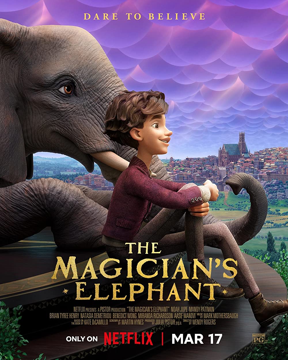 Poster Phim Con Voi Của Nhà Ảo Thuật (The Magician's Elephant)