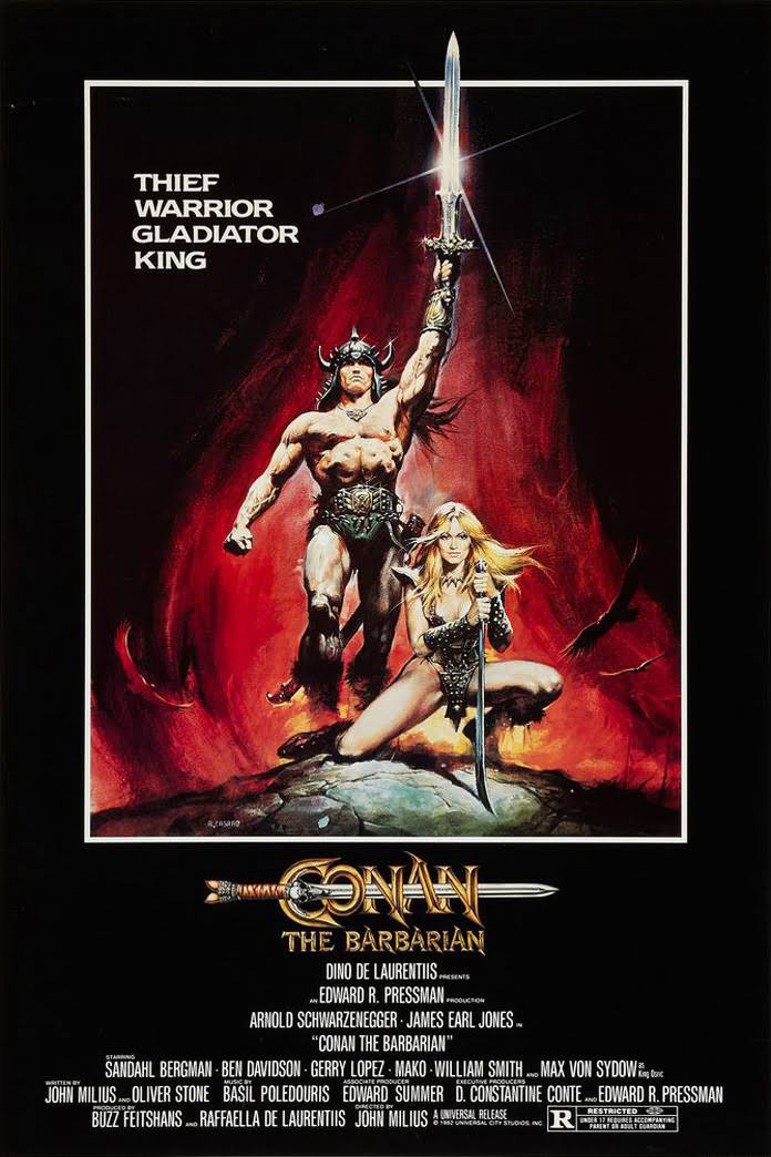 Poster Phim Conan - Người hùng man di (Conan the Barbarian)
