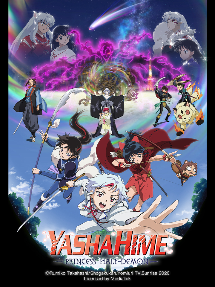 Poster Phim Công Chúa Bán Yêu - Phần 2 (Yashahime: Princess Half-Demon: The Second Act)