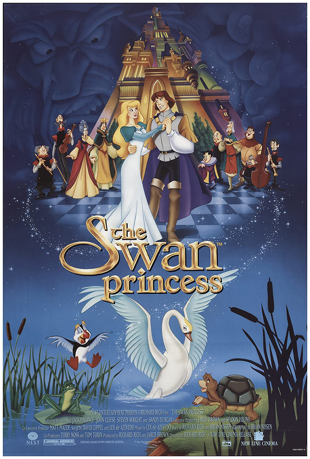 Poster Phim Công chúa thiên nga (The Swan Princess)