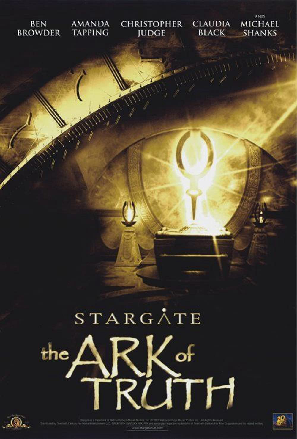 Poster Phim Cổng Trời: Chiếc Rương Chân Lý (Stargate: The Ark of Truth)