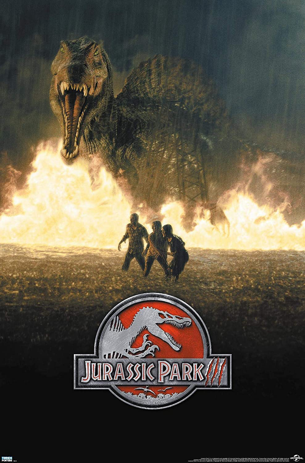 Poster Phim Công Viên Kỉ Jura 3 (Jurassic Park III: The Extinction)