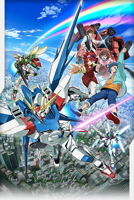 Poster Phim Cuộc Chiến Gundam (Gundam Build Fighters)