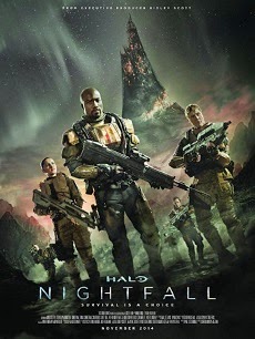 Poster Phim Cuộc Chiến Ngoài Hành Tinh (Halo Nightfall)