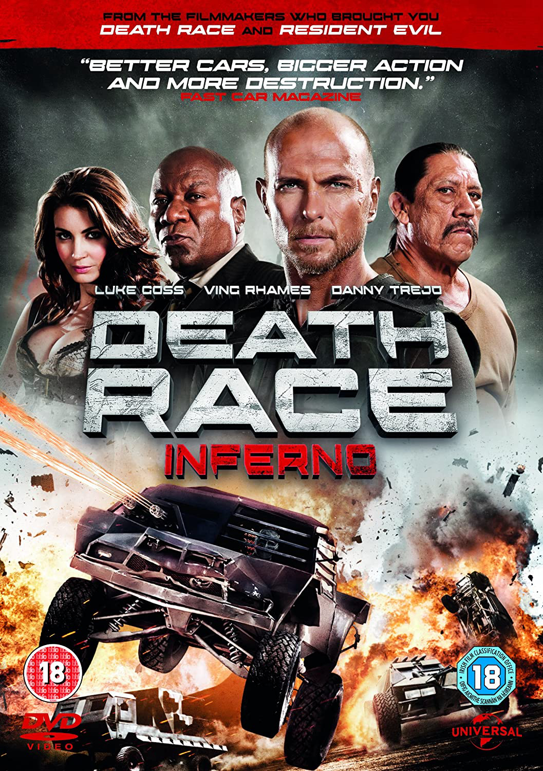 Poster Phim Cuộc Đua Tử Thần 3 (Death Race 3: Inferno)
