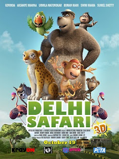 Poster Phim Cuộc Hành Trình Của Chú Báo Đốm (Delhi Safari)