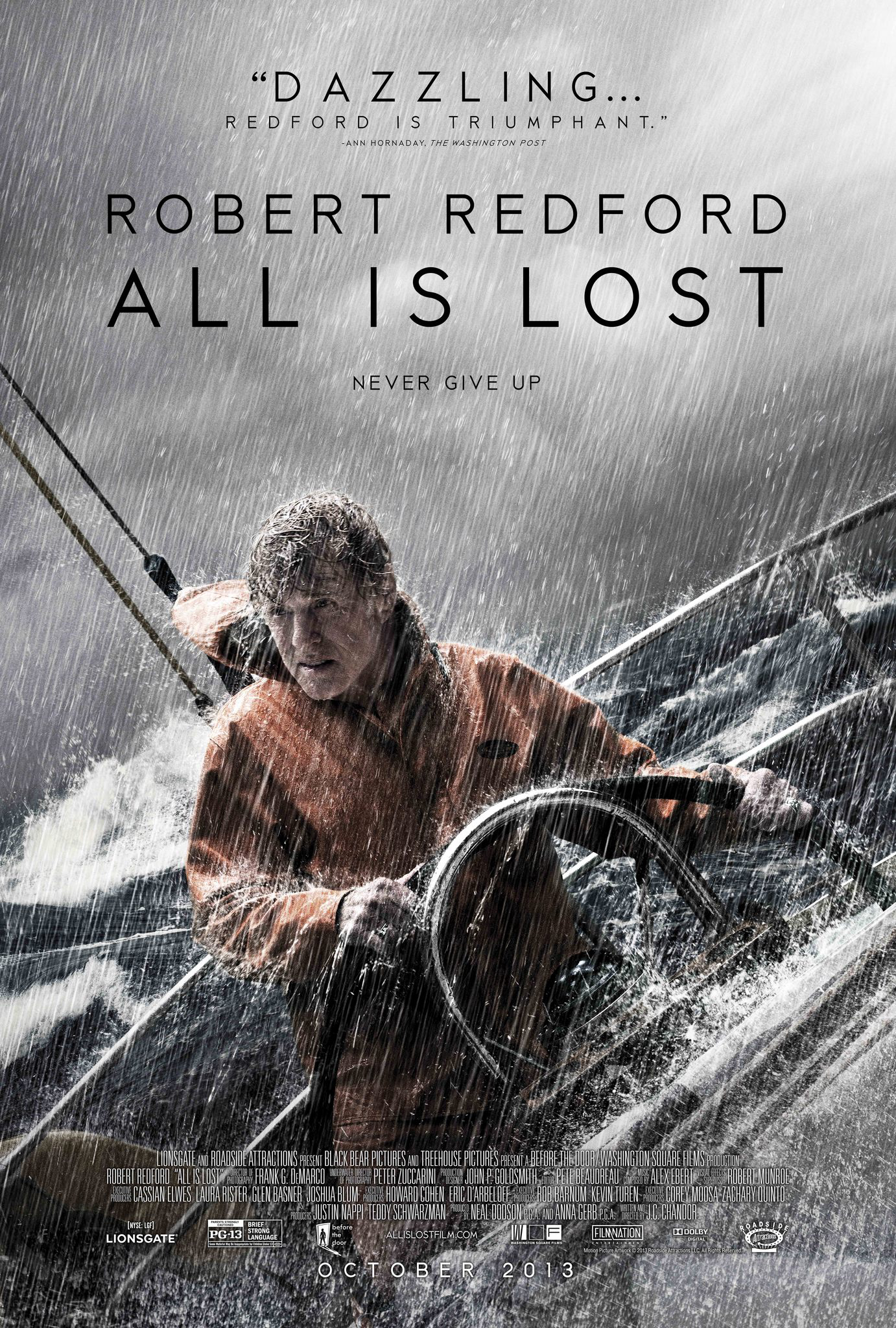 Poster Phim Cuộc Hành Trình Đơn Độc Trên Biển (All Is Lost)