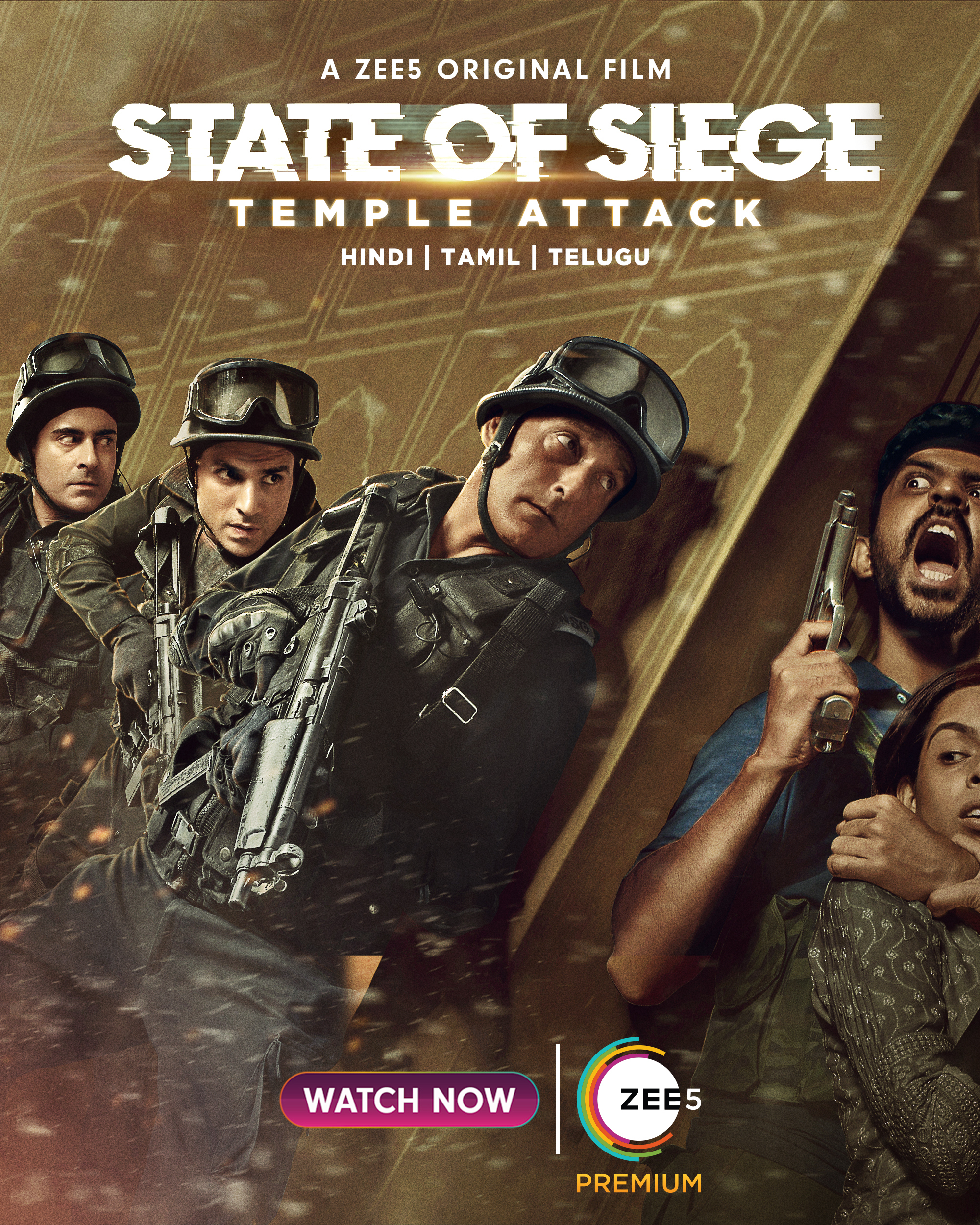 Poster Phim Cuộc Tấn Công Vào Đền State of Siege (State of Siege: Temple Attack)
