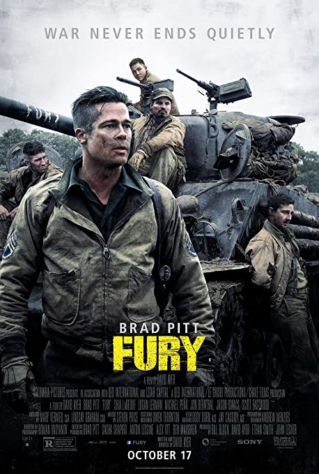 Poster Phim Cuồng nộ (Fury)