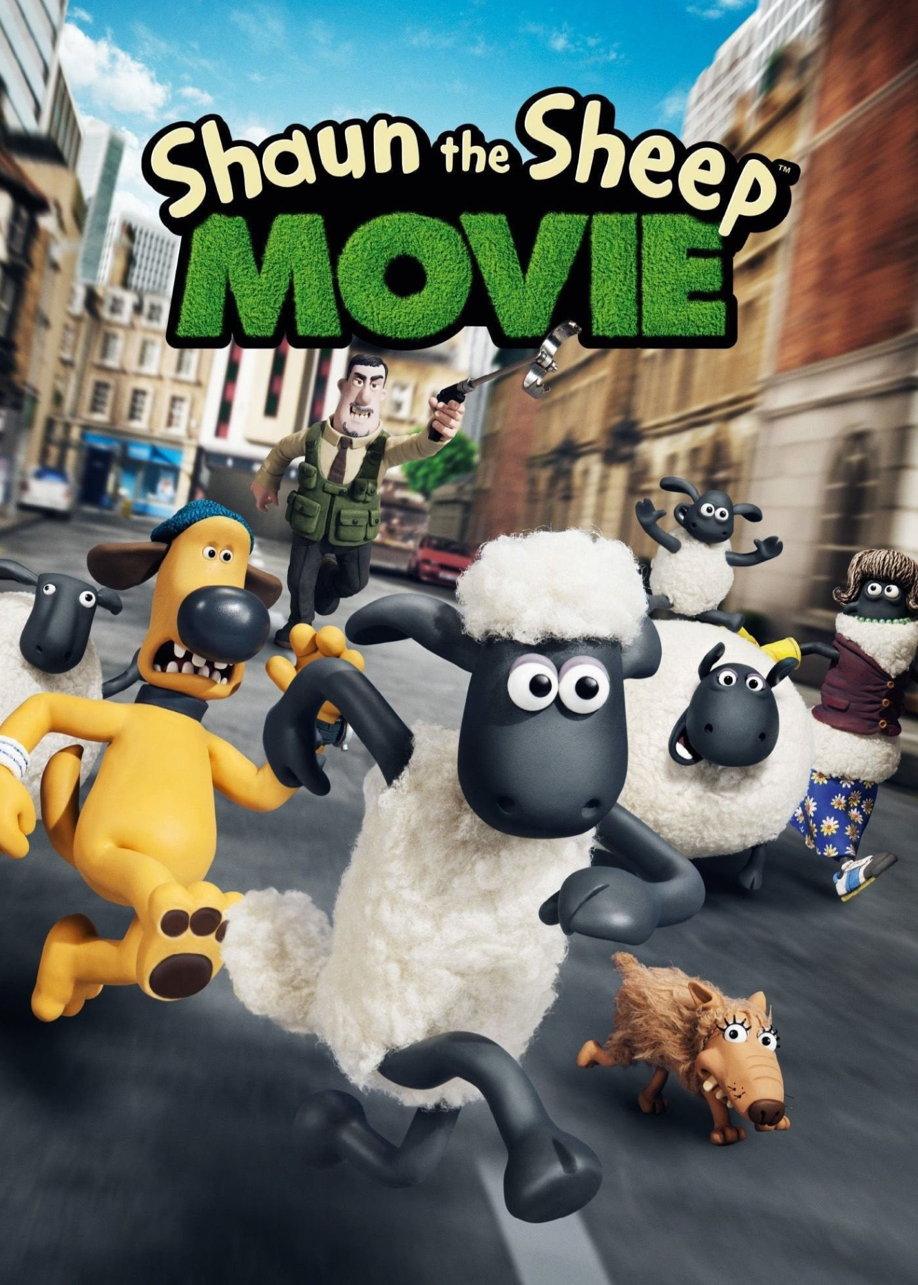 Poster Phim Cừu Quê Ra Phố (Shaun the Sheep Movie)