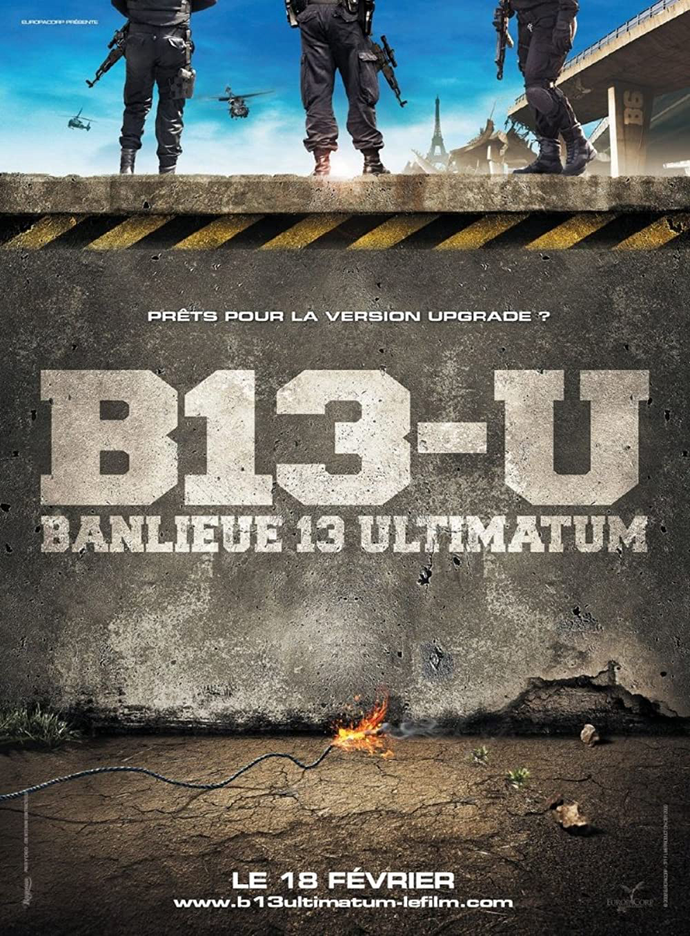 Poster Phim Đặc Khu B13: Tối Hậu Thư (Banlieue 13: Ultimatum - District 13: Ultimatum)