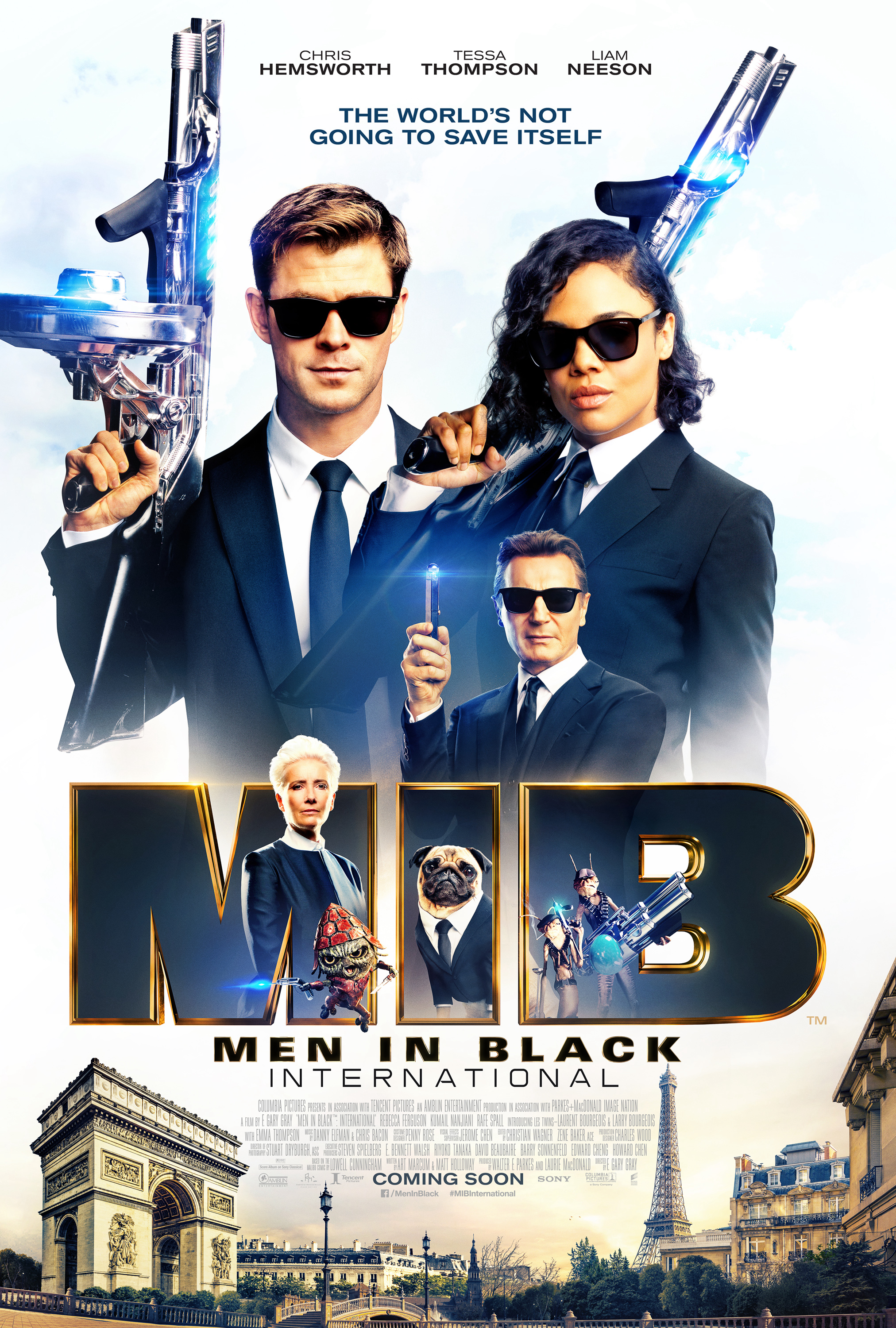 Poster Phim Đặc vụ áo đen (Men in Black)