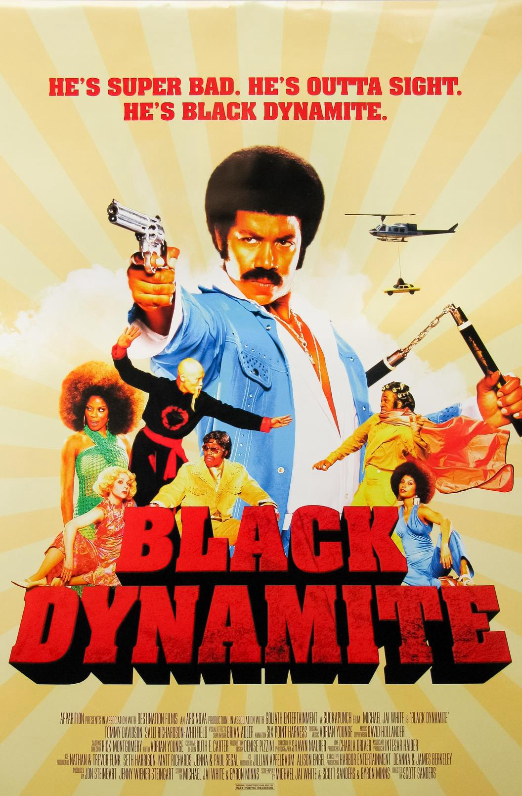 Poster Phim Đặc Vụ Trả Thù (Black Dynamite)