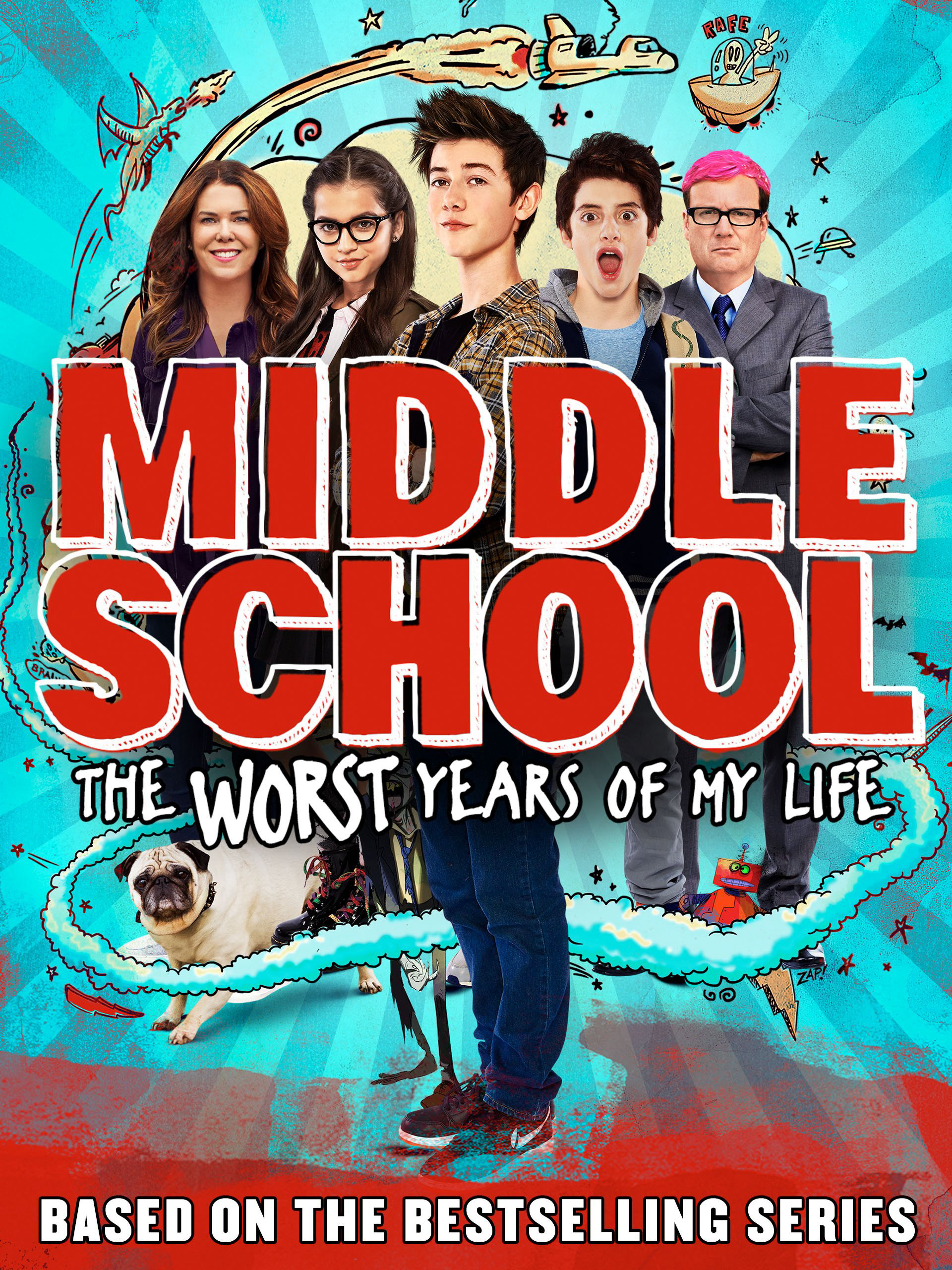 Poster Phim Đại Ca Học Đường (Middle School: The Worst Years Of My Life)