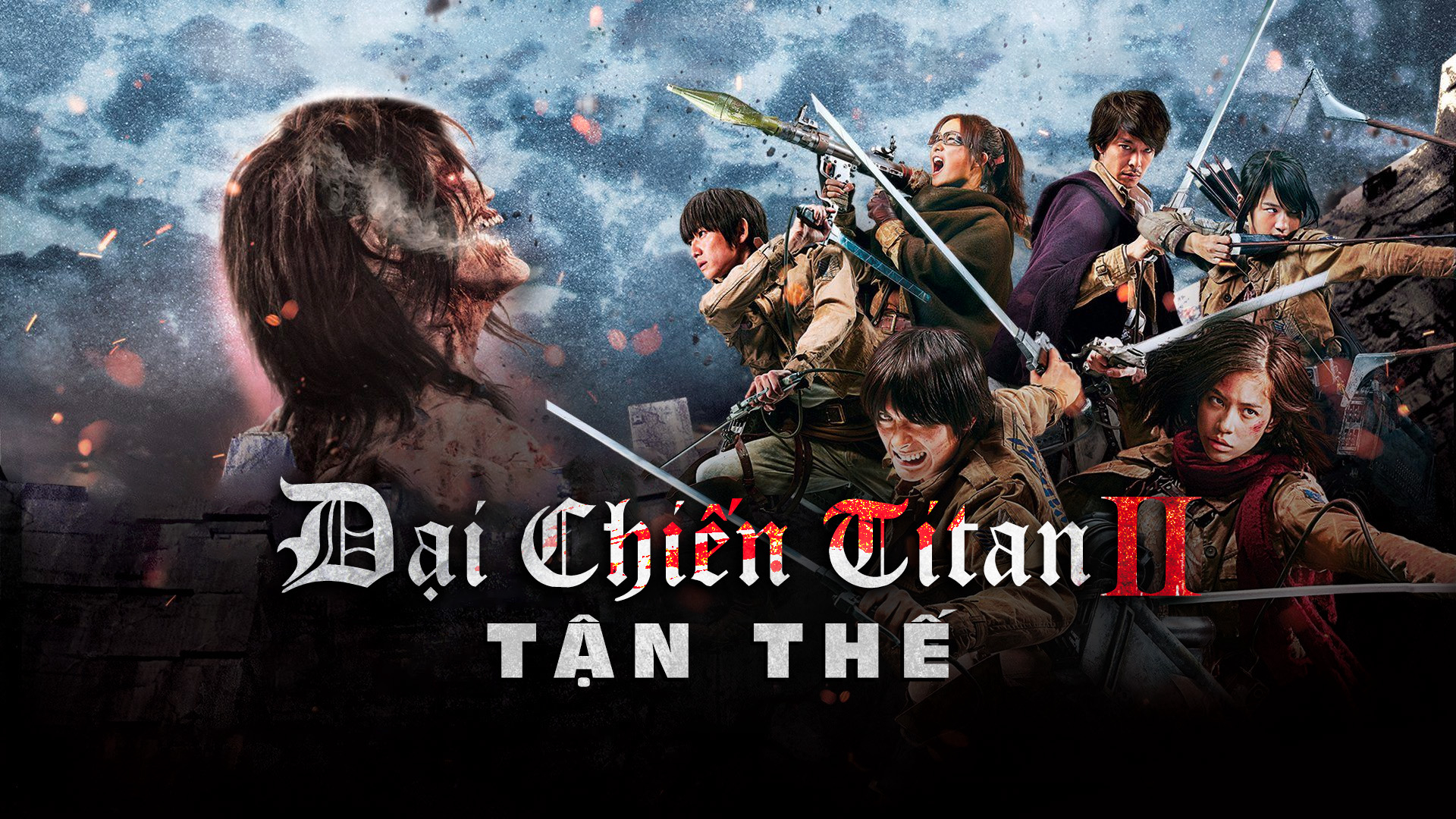 Poster Phim Đại Chiến Titan: Phần 2 (Attack On Titan: Part 2)