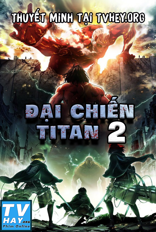 Poster Phim Đại Chiến TiTan (Phần 2) (Attack On Titan (Season 2))