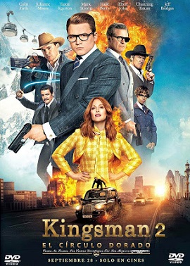Poster Phim Đăng Cấp Quý Ông: Tổ Chức Hoàng Kim (Kingsman: The Golden Circle)