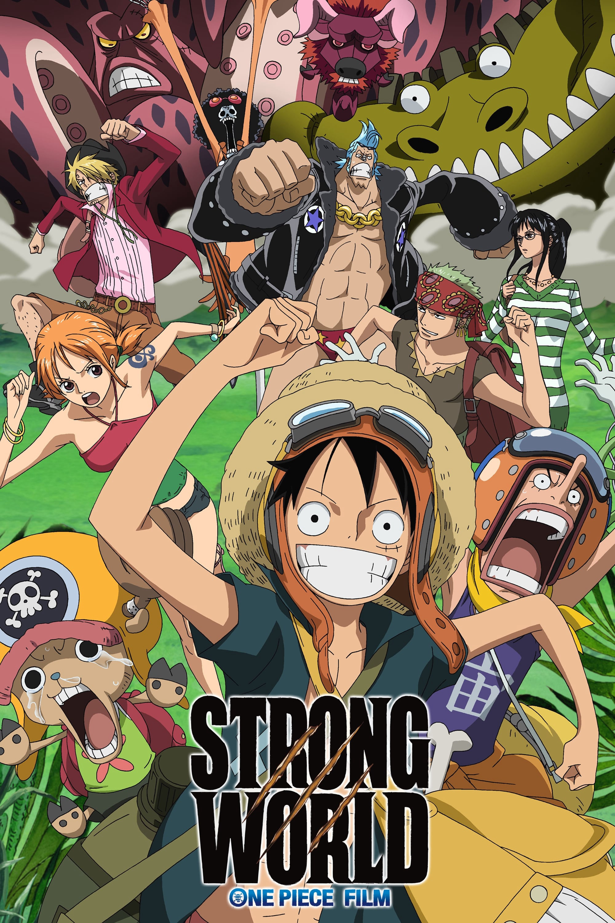 Poster Phim Đảo Hải Tặc 10: Thế Giới Sức Mạnh (One Piece: Strong World)
