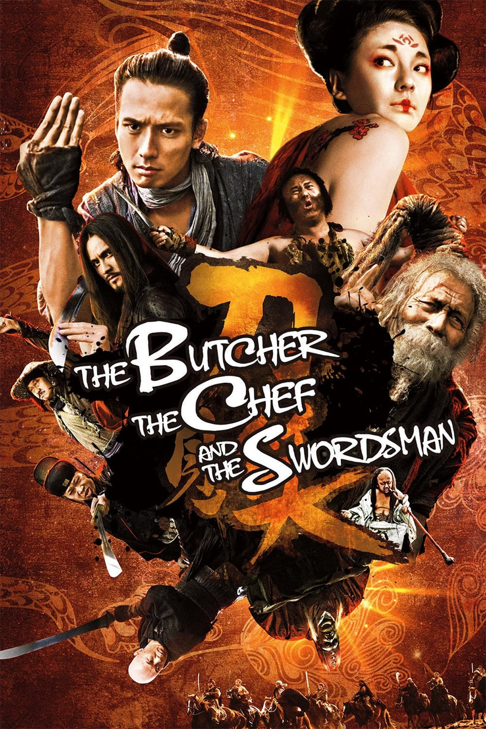 Poster Phim Đao Kiến Tiếu (The Butcher, the Chef, and the Swordsman)