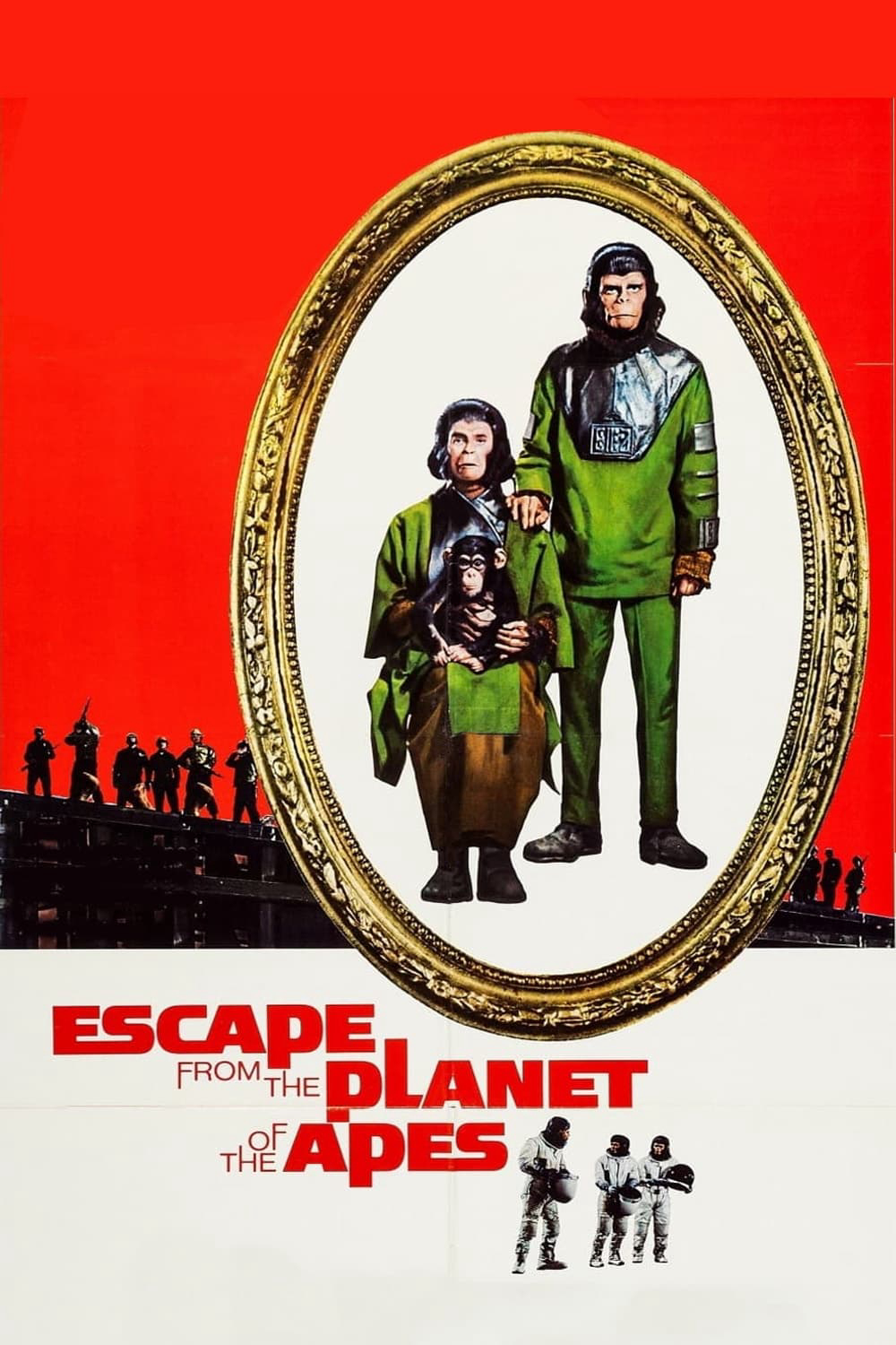 Poster Phim Đào Thoát Khỏi Hành Tinh Khỉ (Escape from the Planet of the Apes)