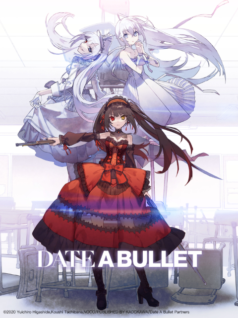 Poster Phim Date A Bullet (Date A Live, Ngoại truyện Hẹn thách đấu Tokisaki Kurumi)