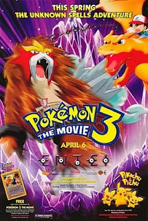 Poster Phim Đế Vương Của Tháp Pha Lê Entei (Pokemon Movie 3 Spell Of The Unown)