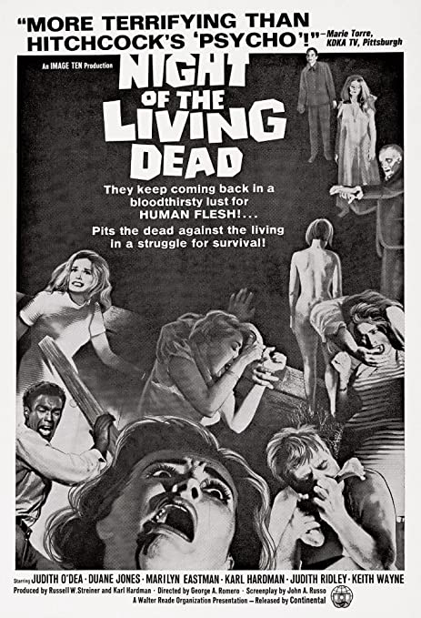 Poster Phim Đêm Của Những Thây Ma (Night of the Living Dead)